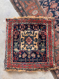 2' x 2' Antique Bag face rug #2319 / antique bagface