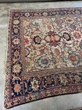 9x12 Worn Persian Rug / Mahal Rug #4191
