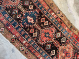 4x10 Camel Hair Antique Persian Runner #4243ML
