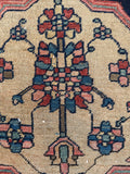 Antique Persian Ferahan Sarouk / 4’2 x 6’9 Rug #4337