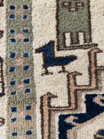 3x5 Vintage Persian Rug #4312