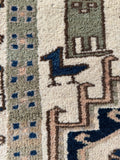 3x5 Vintage Persian Rug #4312