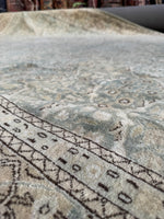 7x10 Muted Vintage Persian Rug #4046