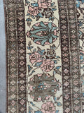 Large Antique Persian Tabriz Rug / 7’5 x 10’4 Rug #4416