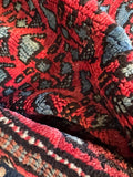 19th Century Full Pile Persian Veramin Runner / 4’3 x 10’1 Rug #3105-A