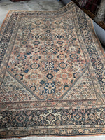 Antique Worn Persian Rug / Mahal 8’5 x 12’5 Rug #4292ML