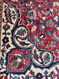 Large Heriz Rug / 6’6 x 9’7 Antique Heriz Rug (#1787)