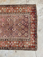 4x8 Purple Antique Rug #3263