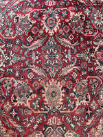 Large Vintage Persian Rug / 9’7 x 12’7 Mahal Rug #4049
