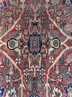Antique Persian Mahal / 10’2 x 13’4 Rug #4044
