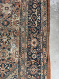 Antique Worn Persian Rug / Mahal 8’5 x 12’5 Rug #4292ML