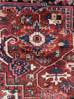 Vintage Persian Heriz / 10’3 x 13’8 Rug #4065