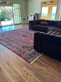 Large Square Antique Persian Rug /  10’9 x 11’ Mahal Rug #2560