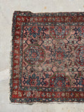 Worn Persian Scatter Rug / 2’5 x 3’9 Persian Rug #4303