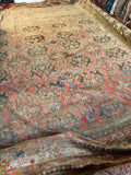 Palatial Antique Turkish Oushak Rug / 16’5 x 26’5