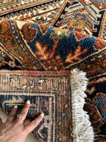 9x12 Vintage Full Pile Tribal Heriz rug / 9x12 Vintage Rug #2118