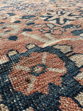 Antique Worn Persian Rug / Mahal 8’5 x 12’5 Rug #4292ML