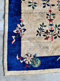 4x6 Art Deco Chinese Rug #3850