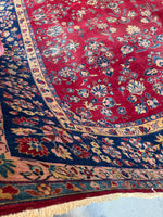 10x13 Antique Persian Kerman Rug #4041