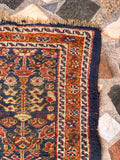 Antique Persian Mini Sultanabad Mahal Late 19th Century / 1’9 x 3’ Rug #217