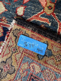 9x12 Worn Persian Rug / Mahal Rug #4191