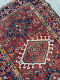 Small Antique Persian Heriz Rug / 3’1 x 4’5 Rug #4315