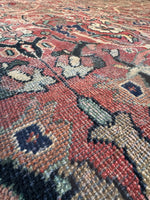 Antique Persian Mahal / 10’2 x 13’4 Rug #4044