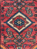 Small Vintage Rug / Handwoven Tribal Scatter Rug #4392