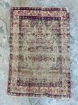 2x3 Worn Persian Rug / Small Persian Rug #3135