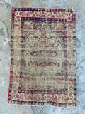 2x3 Worn Persian Rug / Small Persian Rug #3135