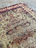 2x3 Worn Persian Rug / Small Persian Rug #3135