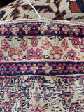 2x3 Worn Persian Rug / Small Persian Rug #3135