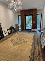 Oversized Persian Malayer Rug / 9'5 x 20' Antique Persian Rug #4020
