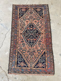 Antique Persian Rug / 3'4 x 6' Malayer Rug #3191