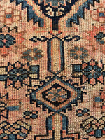 Antique Persian Rug / 3'4 x 6' Malayer Rug #3191