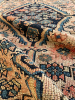 Antique Persian Rug / 3'4 x 6' Malayer Rug #3191