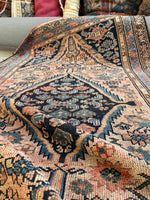 Antique Persian Rug / 3'4 x 6' Malayer Rug #3191