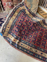 3'9 x 15'5 Long Vintage Persian Runner #4199-C