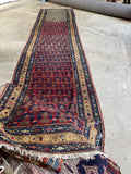 3'9 x 15'5 Long Vintage Persian Runner #4199-C