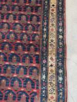 3'9 x 15'5 Long Vintage Persian Runner #4199-C
