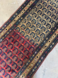 3'9 x 15'5 Long Vintage Persian Runner #4199-C