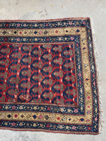 3'9 x 15'5 Long Vintage Persian Runner #4199-C