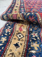 3'9 x 15'5 Long Vintage Persian Runner #4199-C