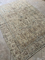 6x9 Antique Muted Persian Rug #3295