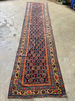 3x14 Antique Tribal Runner #3300