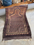 prayer rug from baluchi tribe