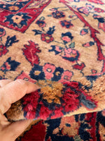 11x18 Antique Persian Mohajeran Sarouk Rug #3044 / 11x18 Vintage Rug
