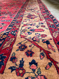 11x18 Antique Persian Mohajeran Sarouk Rug #3044 / 11x18 Vintage Rug