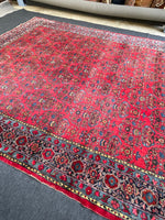 9'4 x 12' Antique Persian Tabriz Senneh Rug #3045
