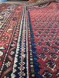 Antique 1920s Persian Rug / 4'5 x 6'2 Persian Rug #4389